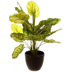 Comparateur de prix : 3S. x Home Atmosphera Créateur D'intérieur - Plante artificielle pot ciment H45cm