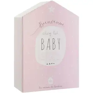 Atmosphera Créateur D'intérieur - Coffret de naissance Villa 21x31cm pas cher