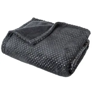 Atmosphera Créateur D'intérieur - Plaid Strass 125x150cm pas cher