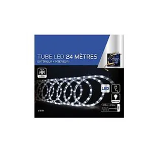 Comparateur de prix : Jardideco Tube électrique extérieur 24m 432 LED blanc froid Feeric lights & christmas