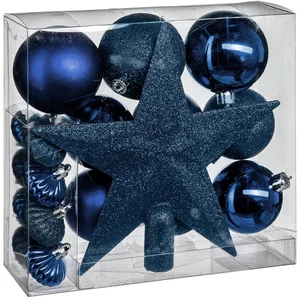 AC-Déco Kit de sapin "Colorama de Noël" 18 pièces bleu nuit Feeric lights & christmasVendu parjoybuy