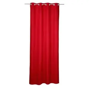 Atmosphera Créateur D'intérieur - Rideau isolant rouge 140x260cm pas cher