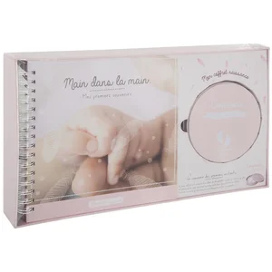 Comparateur de prix : Coffret Empreinte album photo 40x23cm Atmosphera Créateur D'intérieur