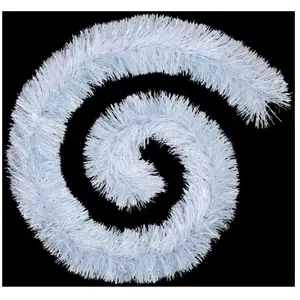 Feeric Light & Christmas Guirlande de Noël BOA large 15 cm Blanc Longueur 2 mètres