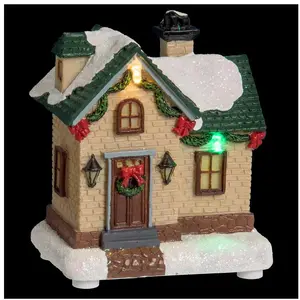 Village de Noël boutiques de Noël 2 LED à piles  Feeric lights & christmas