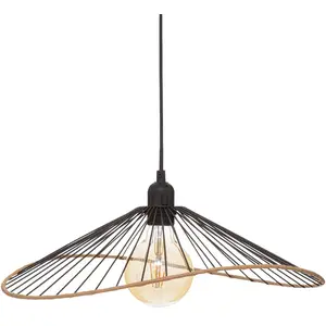Comparateur de prix : Suspension Alara métal noir D45cm - Atmosphera créateur d'intérieur