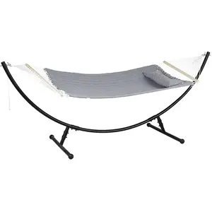 HESPERIDE Hespéride - Toile de hamac matelassé Akio Gris perle pas cher