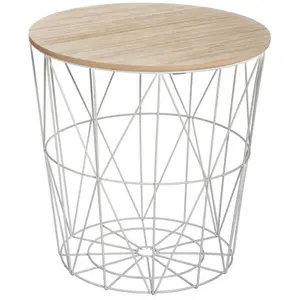 Comparateur de prix : Atmosphera Créateur D'intérieur - Table d appoint Kumi gris D40cm