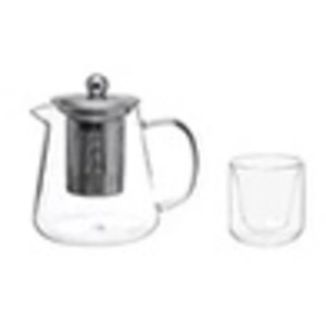 Secret de Gourmet - Théière verre 80cl L, 15,5 x l, 12 x H, 15 cm Verre pas cher