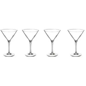 Comparateur de prix : Secret de Gourmet - Lot de 4 Verres à Pied Cocktail 30cl Transparent