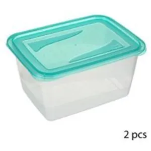 2 boîtes de conservation fresh & freeze 2l - 5five pas cher
