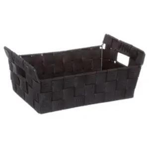 Comparateur de prix : Five - Panier de rangement 2 anses coloris Noir