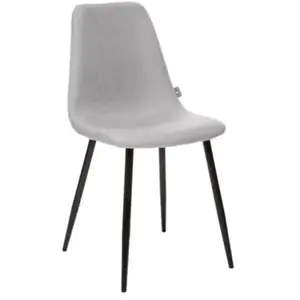 Chaise Nokas - ATMOSPHERA - Pied en métal - Gris
