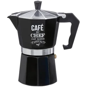 Secret de Gourmet - Cafetière italienne 6 tasses Noir pas cher