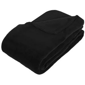 Comparateur de prix : JJA - Plaid microfibre noir 180x230cm - Atmosphera créateur d'intérieur