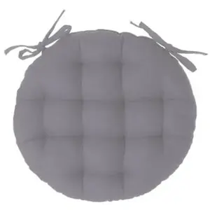 Comparateur de prix : Atmosphera Créateur D'intérieur - Galette de chaise ronde gris D38cm