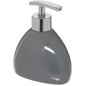 Comparateur de prix : Paris Prix FIVE Simply Smart - Distributeur de Savon Galet 14cm Gris