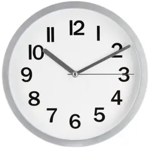 Comparateur de prix : Atmosphera Créateur d'intérieur - Horloge Murale Colors 22cm Gris
