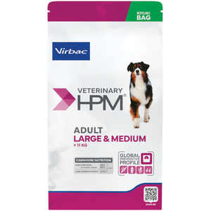 Virbac Veterinary HPM Adult Large & Medium pour chien - 12 kg pas cher