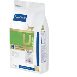 Virbac Veterinary HPM Cat Urology Urinary WIB U3 | 3 kg pas cher