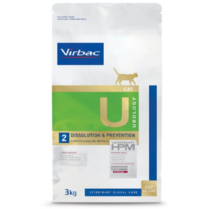 Virbac Veterinary HPM Cat Urology Dissolution & Prevention U2 | 3 kg pas cher