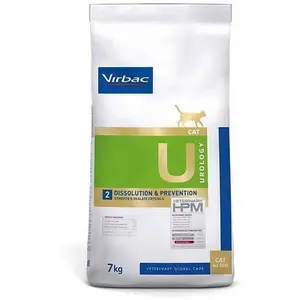 Comparateur de prix : Virbac Veterinary HPM Cat Urology Dissolution & Prevention U2 | 7 kg