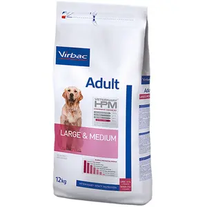 12kg Adult Large & Medium Virbac Veterinary HPM - Croquettes pour chienVendu parcdiscount