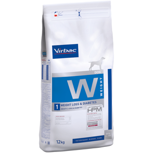 Comparateur de prix : Croquettes - Virbac - HPM Diet Chien - Perte de poids - Diabète - 12kg