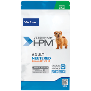 Virbac Veterinary HPM Adult Neutered Small & Toy pour chien - 7 kg pas cher