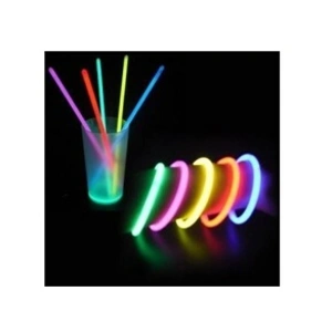 Comparateur de prix : 100 Sticks Batons Bracelet Lumineux Brille dans le Noir - CMP - Multic...