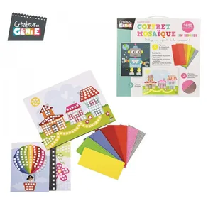 Créateur de génie Coffret Mosaique En Mousse 1610 Autocollants Activite Creative Jouet pas cher