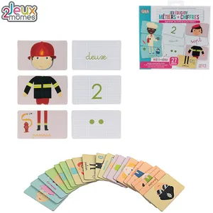 Jeux 2 Momes Cartes Educatives Metiers X27 pas cher