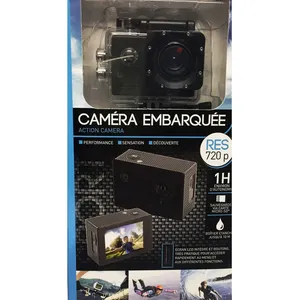 Be Mix Caméra embarquée - Accessoires sport voyage - Noir - Etanche - HD 720p