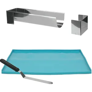 Kit Pâtisserie LILY COOK buche moule plaque genoise spatule pas cher