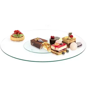 Comparateur de prix : HOME DECO FACTORY Plateau Tournant 45 Cm En Verre Special Patisserie Aperitif Cuisine
