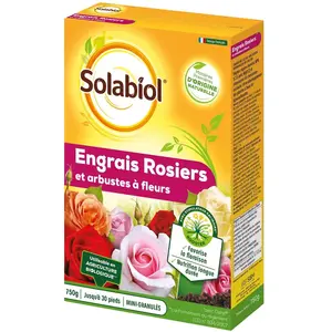 Comparateur de prix : SOLABIOL - Engrais Rosiers Et Arbustes À Fleurs Etui 750 G