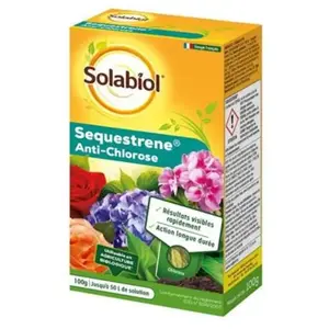 Comparateur de prix : Traitement des maladies chlorose SOLABIOL, pour tous végétaux, 100g