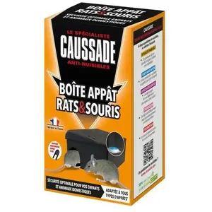 Comparateur de prix : CAUSSADE CARBAVCLEN Rats & Souris - Blocs Efficacité Radicale - 180 g Cau