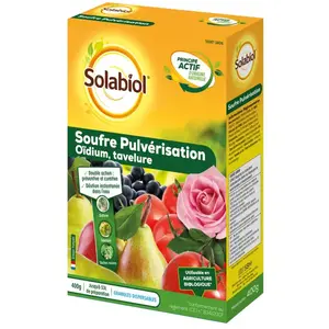 SOLABIOL Soufre pulvérisation - 400 g pas cher