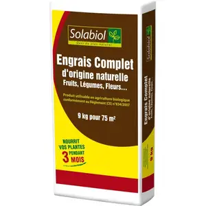 SOLABIOL Engrais complet 9kg pas cher
