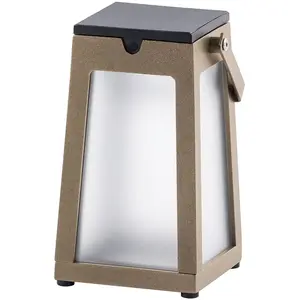 Les Jardins Lanterne solaire LED Tinka portable, muscadeVendu parluminaire