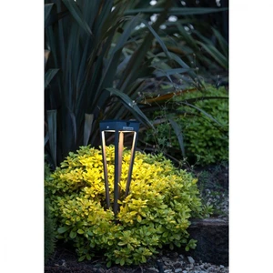 Les Jardins TINKA-Torche d'extérieur LED rechargeable et solaire Alumi...