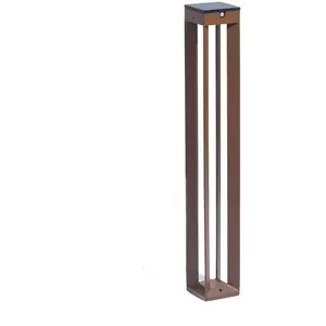 Les Jardins TINKA-Borne solaire LED 500 Lumens Aluminium H90cm pas cher