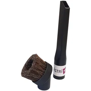 Accessoires Aspirateur - Distri+ - Suceur Long Plat + Brosse Ronde - 2... pas cher