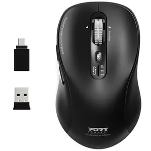 Comparateur de prix : PORT Connect - souris - expert, rechargeable - Bluetooth, 2.4 GHz