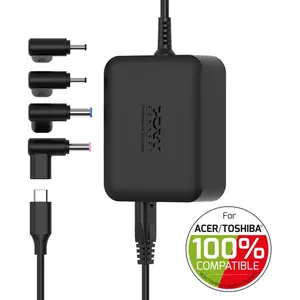 PORT Connect Acer/Toshiba Power Supply GaN2 USB Type C (100W) pas cher