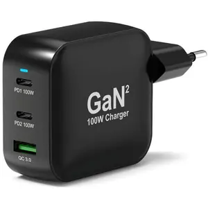 Comparateur de prix : PORT Connect Chargeur Secteur USB-C Power Delivery 100W GaN + Câble 2m