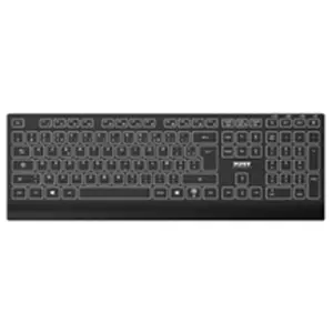 PORT Connect - Ensemble clavier et souris - full size - rétroéclairé -...