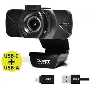 Comparateur de prix : Webcam full hd usba ou usbc Port Designs 900078