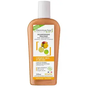 Dermaclay Shampooing Bio - Pour Cheveux Secs Et Rêches - 250ml